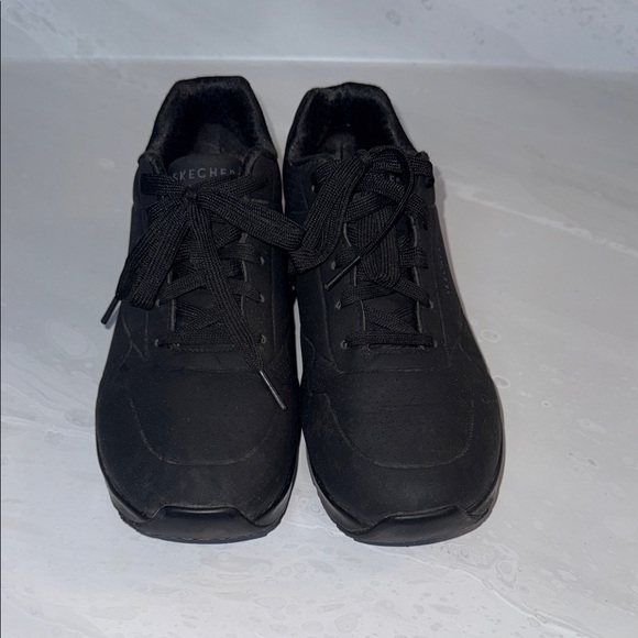 Skechers All-Black Casual Sneakers - Picture 2 of 6